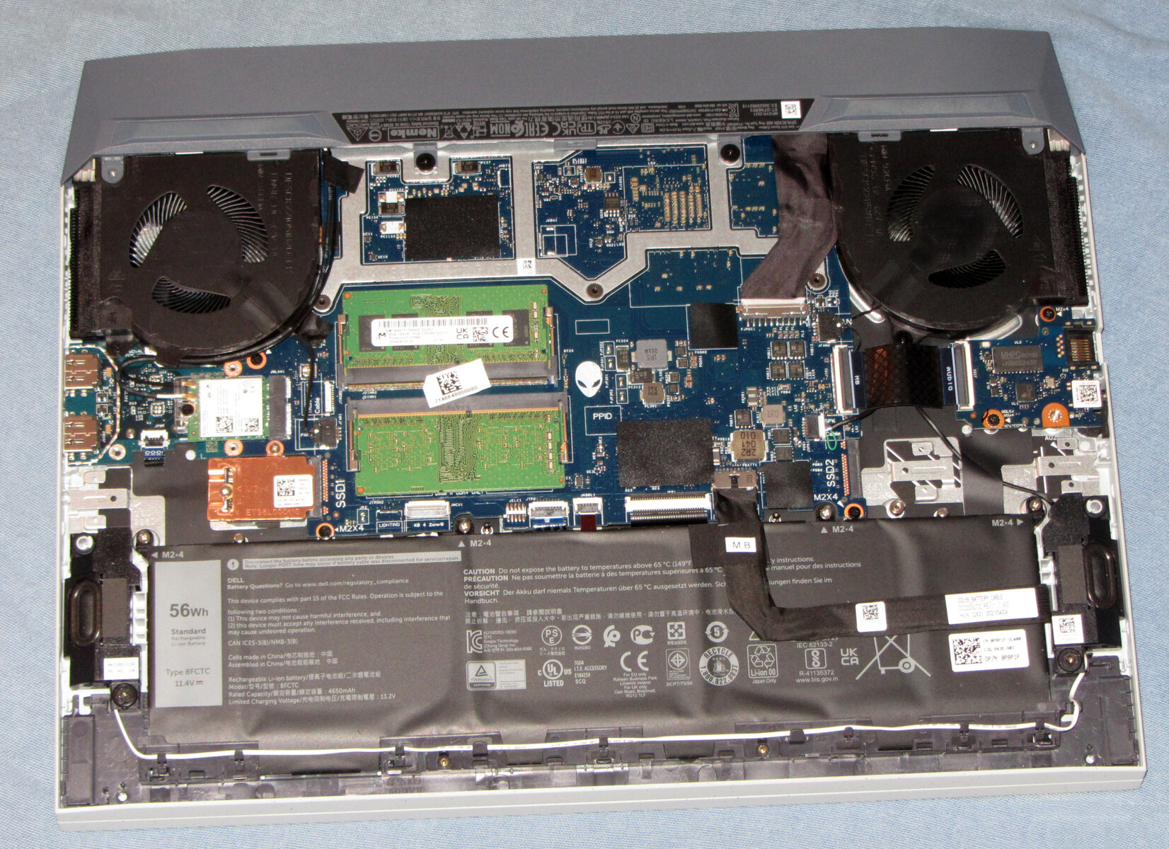 How to replace and fix DELL G15 5510 5511 5520 5515 GDL55 07CT7T DC02003U700 battery cable (Dell G15 5515)